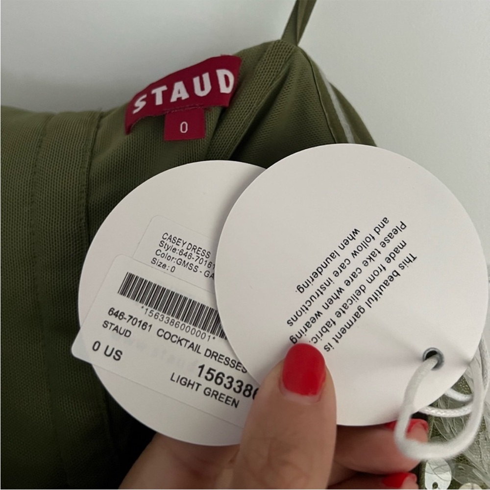 NWT Casey Strapless Sequin Dress - Picture 3 of 3